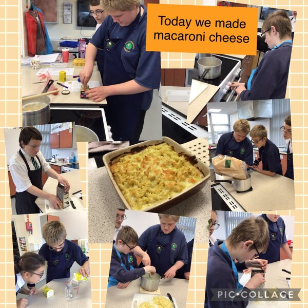 Image of We made Macaroni Cheese in Cookery