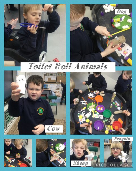 Image of Toilet Roll Animals 