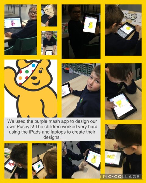 Image of Pudsey art!