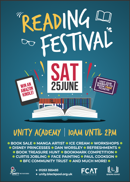 Image of Unity Reading Festival Saturday 25th June 2022
